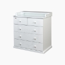 Comoda Cristal alba